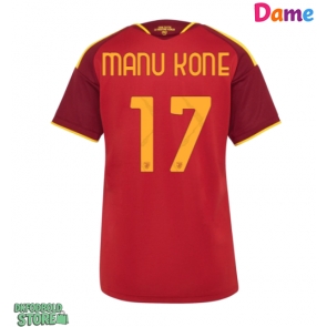 AS Roma Manu Kone #17 Replika Hjemmebanetrøje Dame 2026-27 Kortærmet
